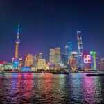 The big city lights of Shanghai